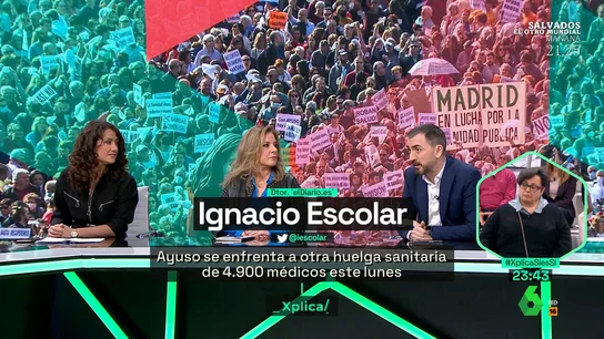 Ignacio Escolar: "La gran inversión de la Comunidad de Madrid es el plató del Isabel Zendal" Ignacio Escolar: "La gran inversión de la Comunidad de Madrid es el plató del Isabel Zendal"