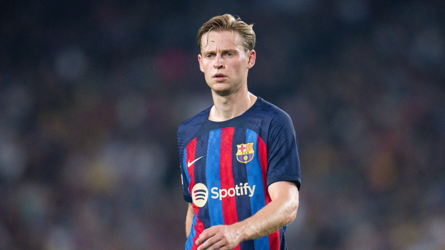 De Jong, con el Barça De Jong, con el Barça