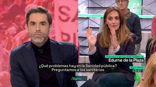 Enfermera Edurne da datos sobre sandiad enMadrid Enfermera Edurne da datos sobre sandiad enMadrid
