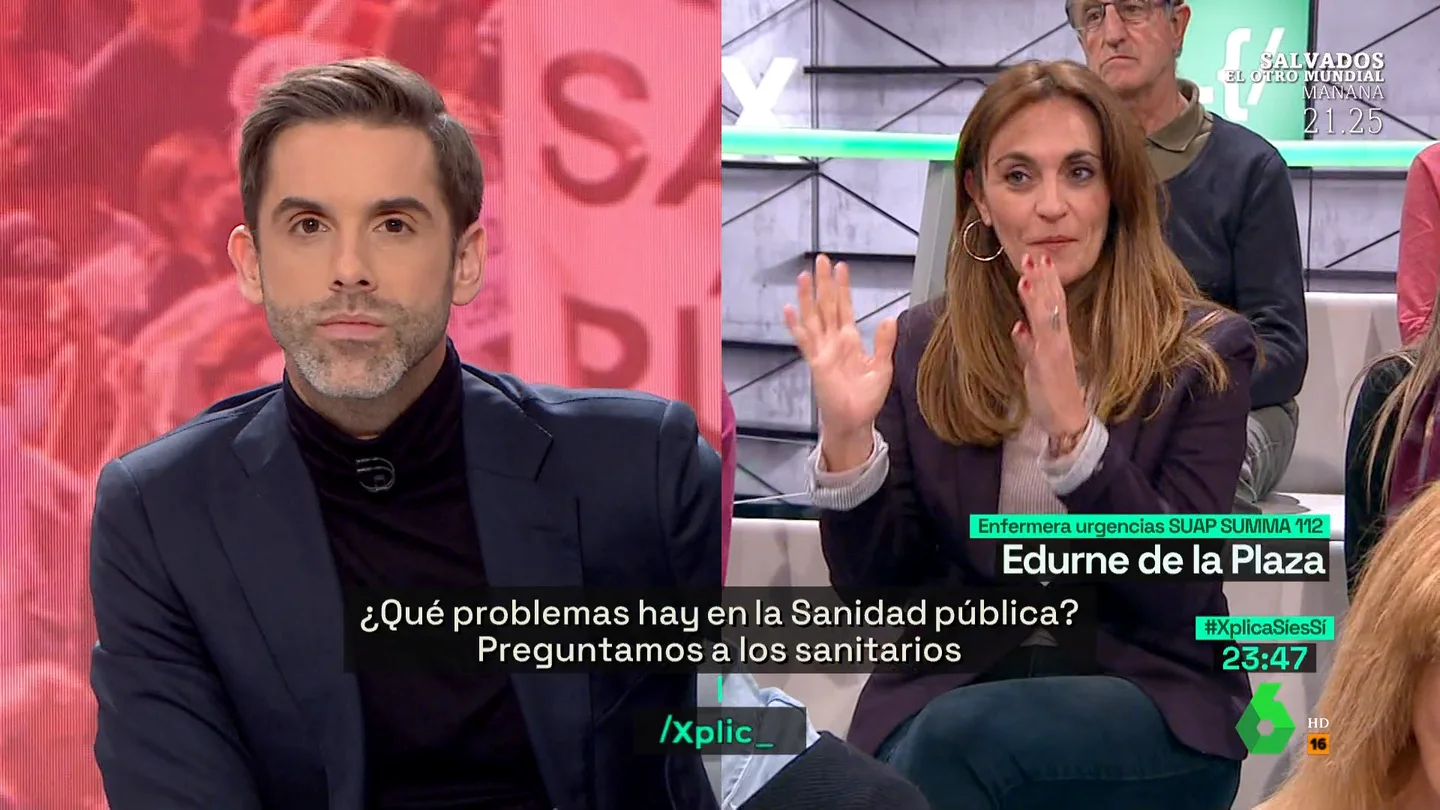 Enfermera Edurne da datos sobre sandiad enMadrid Enfermera Edurne da datos sobre sandiad enMadrid