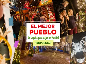 Propuestas al mejor pueblo de España para viajar en Navidad
