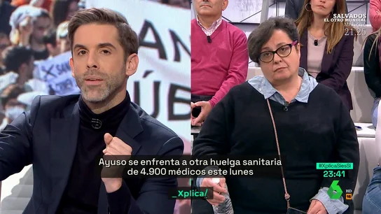 La doctora Isabel explica los peligros de atender a los pacientes mediante tablet La doctora Isabel explica los peligros de atender a los pacientes mediante tablet