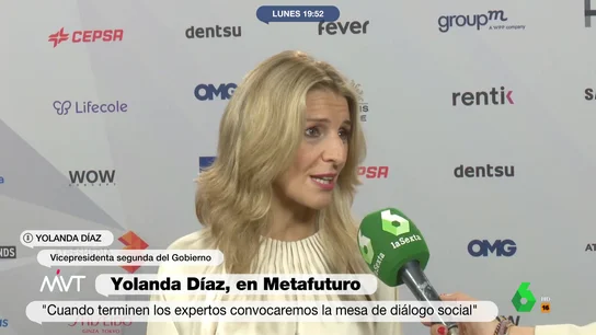 Yolanda Díaz augura que la semana que viene convocará a los agentes sociales para una nueva subida del SMI Yolanda Díaz augura que la semana que viene convocará a los agentes sociales para una nueva subida del SMI
