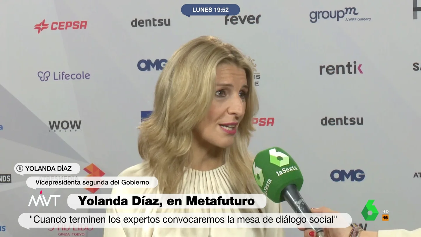 Yolanda Díaz augura que la semana que viene convocará a los agentes sociales para una nueva subida del SMI Yolanda Díaz augura que la semana que viene convocará a los agentes sociales para una nueva subida del SMI
