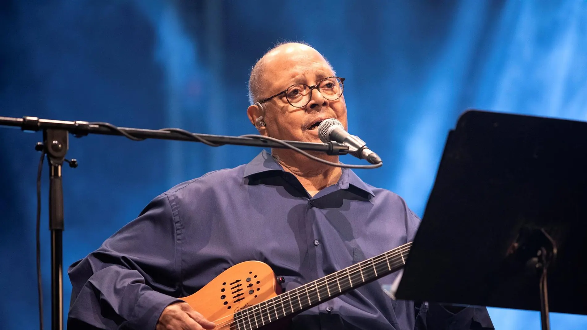 El cantautor cubano Pablo Milanés