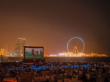 Dubái también celebra el mundial de Qatar a lo grande