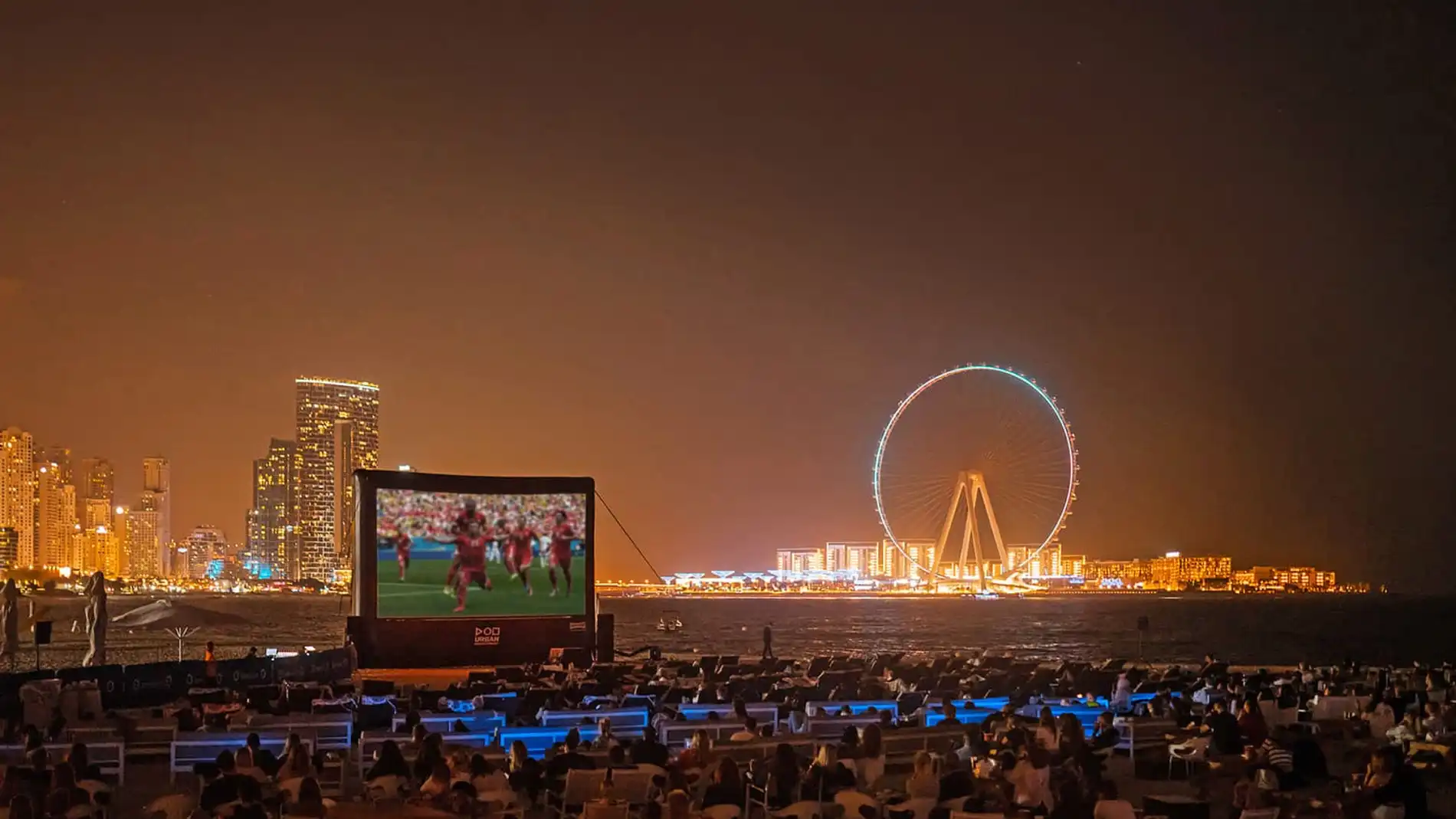Dubái también celebra el mundial de Qatar a lo grande