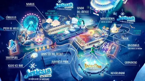 Mapa de Árticus Mapa de Árticus