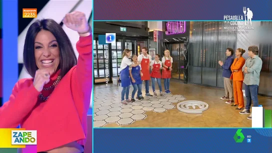 Primeras palabras de Lorena Castell en Zapeando como finalista de MasterChef Primeras palabras de Lorena Castell en Zapeando como finalista de MasterChef