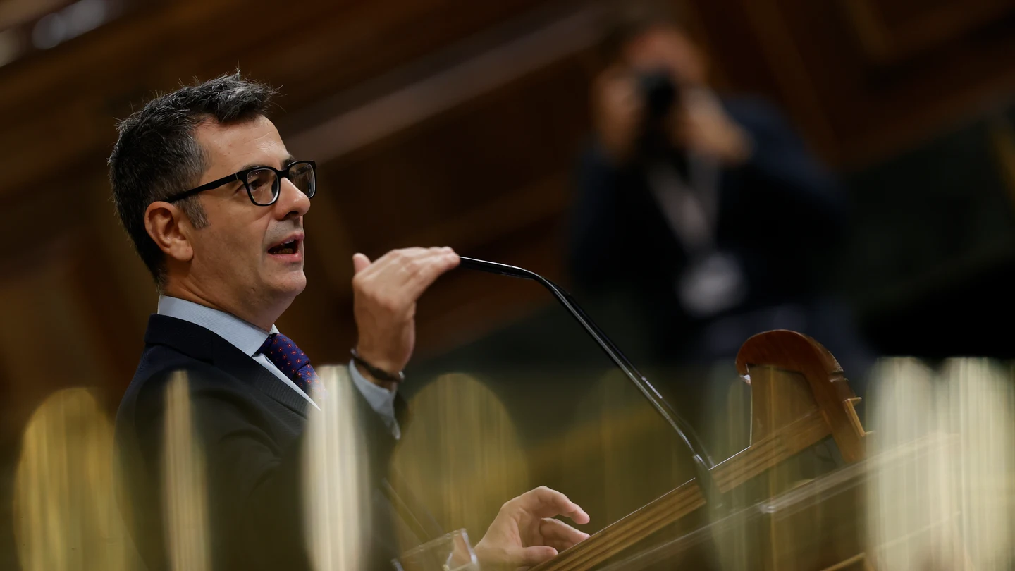 Félix Bolaños, durante una intervención en el Congreso de los Diputados Félix Bolaños, durante una intervención en el Congreso de los Diputados