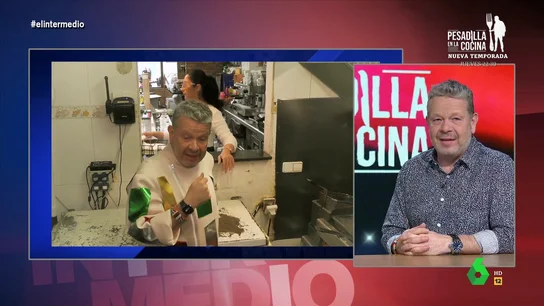 Chicote desvela qué pasa cuando va a comer a un restaurante: "Lo primero que me dicen es que si vengo a grabar" Chicote desvela qué pasa cuando va a comer a un restaurante: "Lo primero que me dicen es que si vengo a grabar"