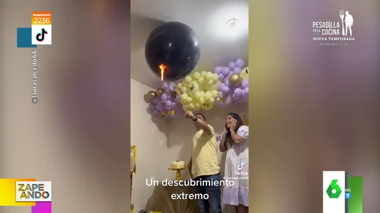 El ingenioso comentario de un hombre al ver esta fiesta de gender reveal que acaba en explosión El ingenioso comentario de un hombre al ver esta fiesta de gender reveal que acaba en explosión