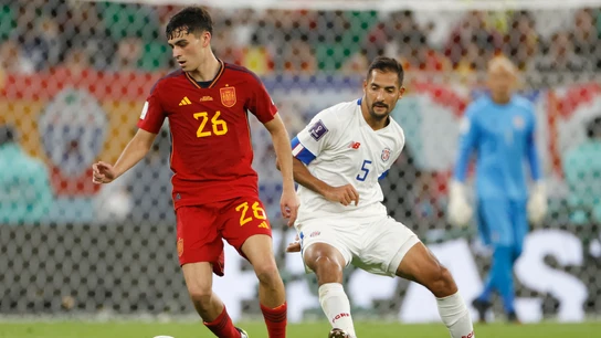 Pedri ante Costa Rica Pedri ante Costa Rica