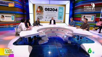 Jiaping 'crea' con los españoles el número de la Lotería de Zapeando: esta es la reacción de los zapeadores