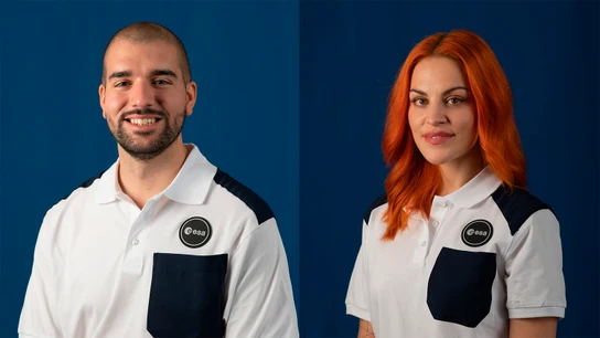 El ingeniero Pablo Álvarez Fernández y la investigadora Sara García Alonso, seleccionados para ser astronautas de la ESA El ingeniero Pablo Álvarez Fernández y la investigadora Sara García Alonso, seleccionados para ser astronautas de la ESA