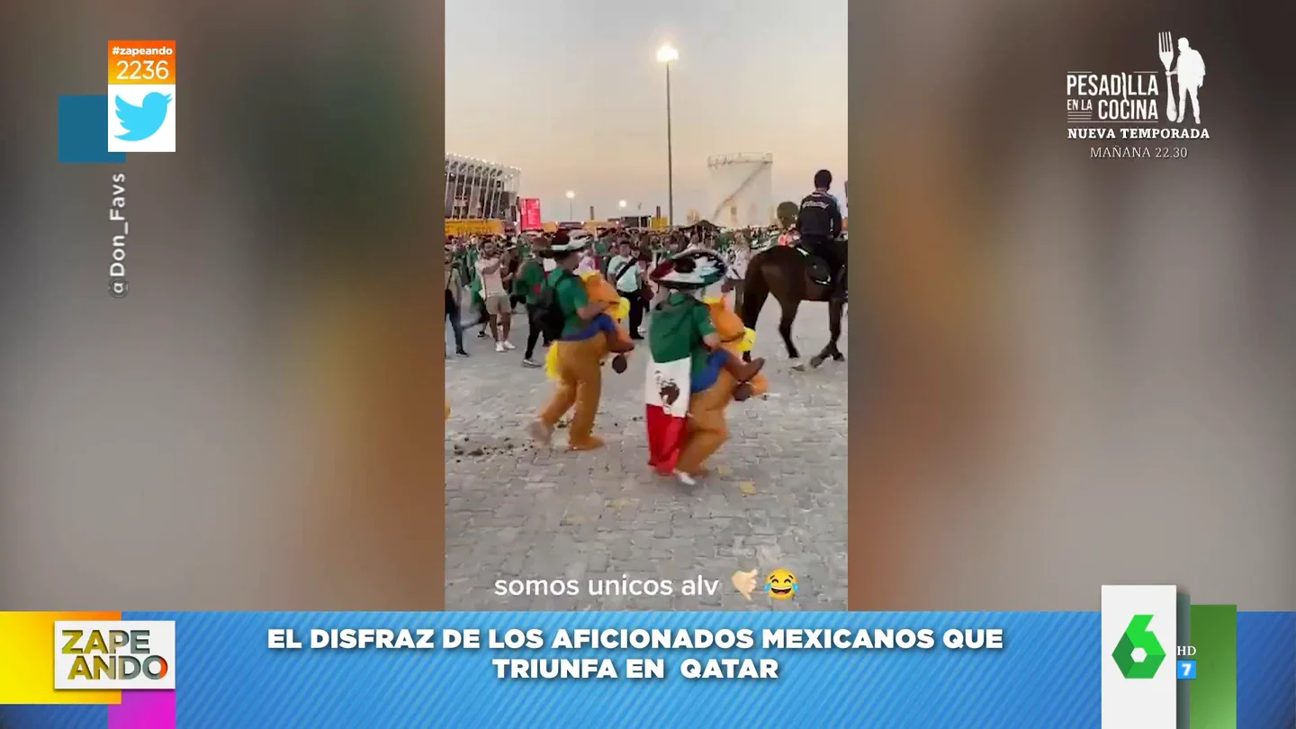 Vídeo viral de los hinchas mexicanos en Qatar Vídeo viral de los hinchas mexicanos en Qatar