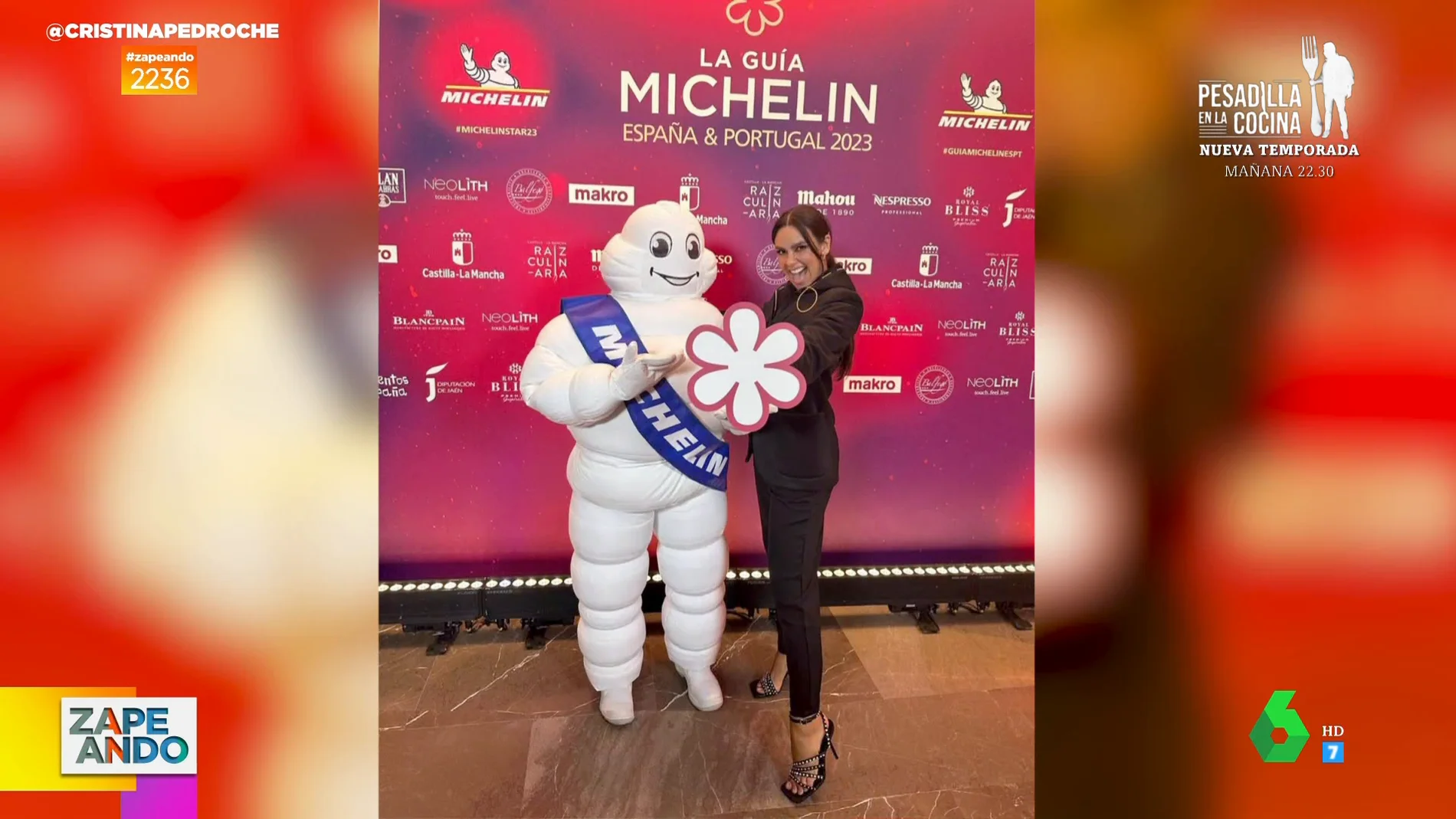 Cristina Pedroche y Dabiz Muñoz logran una Estrella Michelin con RavioXO tras seis meses abiertos: "Es un nuevo concepto"