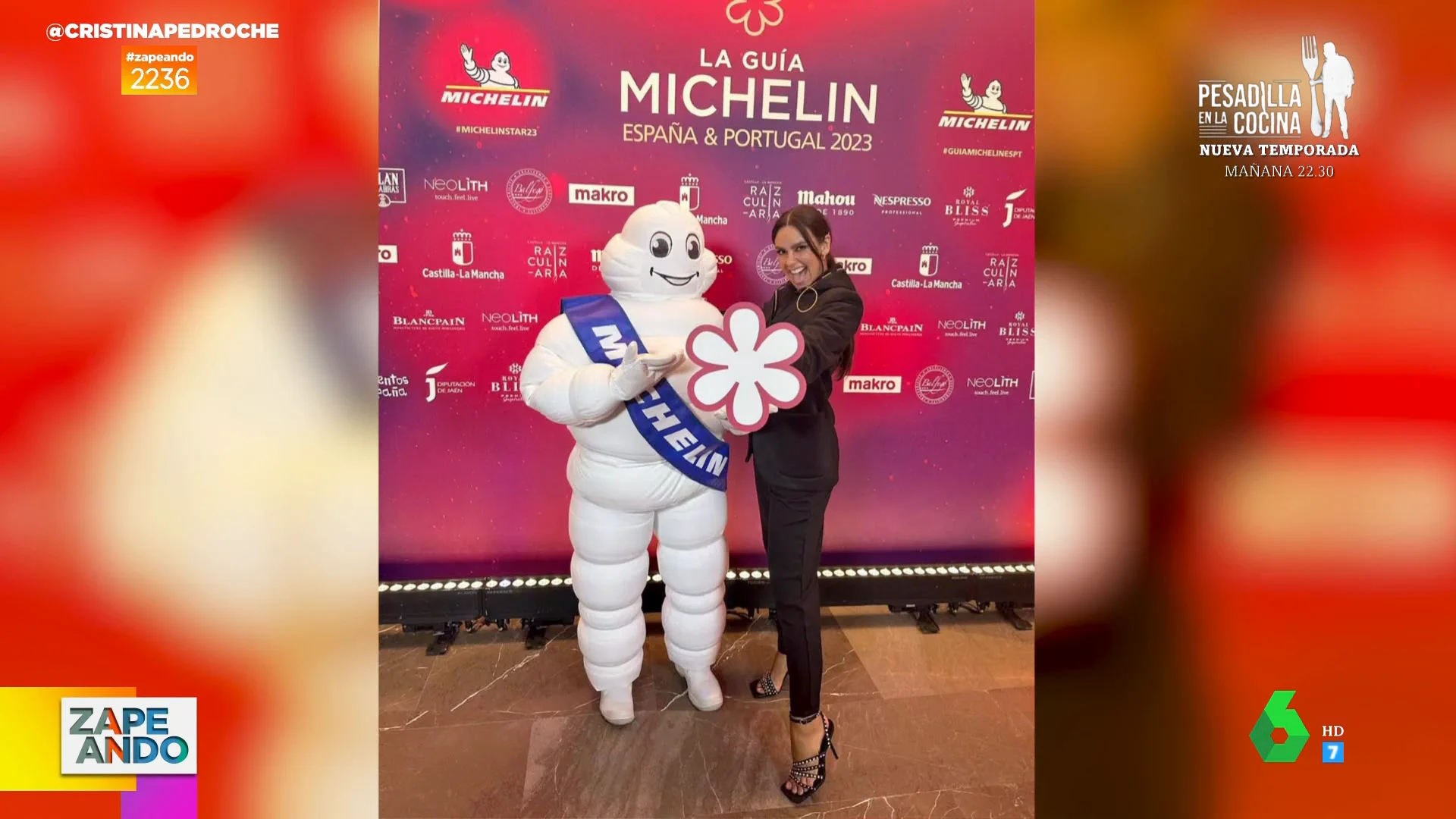 Cristina Pedroche y Dabiz Muñoz logran una Estrella Michelin con RavioXO tras seis meses abiertos: "Es un nuevo concepto"