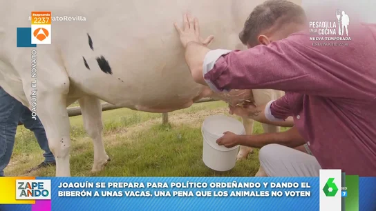Así se enfrenta el futbolista Joaquín a la política con Revilla Así se enfrenta el futbolista Joaquín a la política con Revilla