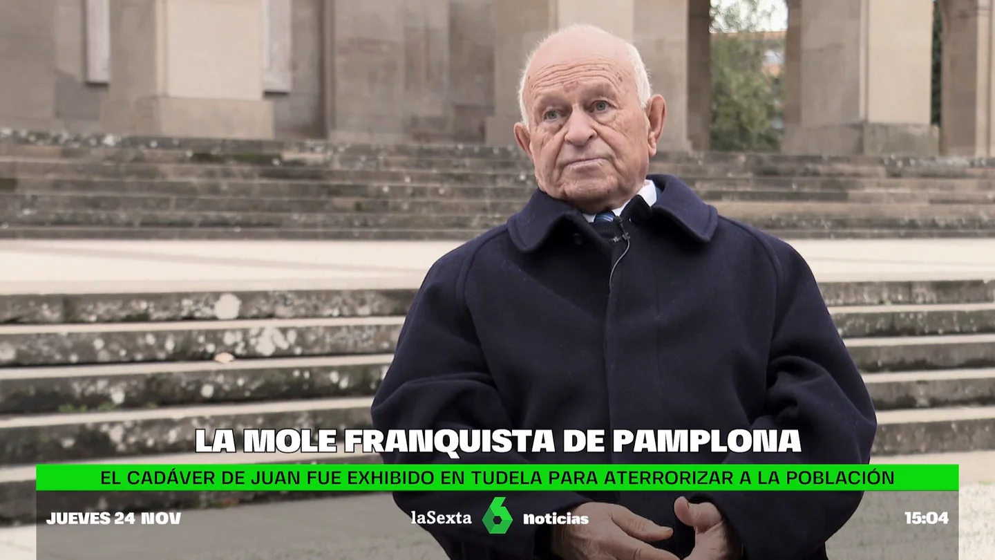 "Le hizo un gesto a mi madre diciendo que le iban a matar": Fermín recuerda los momentos previos al asesinato de su padre, encargado por Mola "Le hizo un gesto a mi madre diciendo que le iban a matar": Fermín recuerda los momentos previos al asesinato de su padre, encargado por Mola