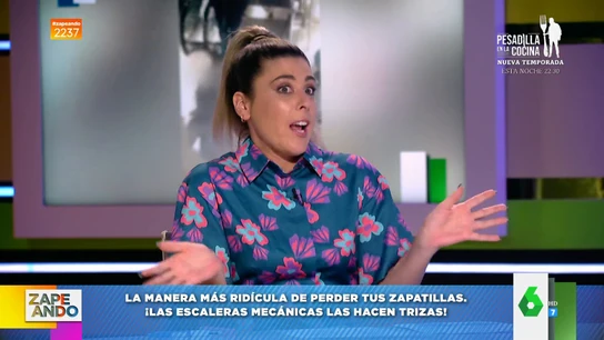 La cómica anécdota de Valeria Ros con unas escaleras mecánicas La cómica anécdota de Valeria Ros con unas escaleras mecánicas