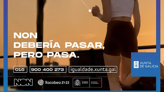"No debería pasar, pero pasa": oleada de críticas a la última campaña de la Xunta de Galicia "No debería pasar, pero pasa": oleada de críticas a la última campaña de la Xunta de Galicia