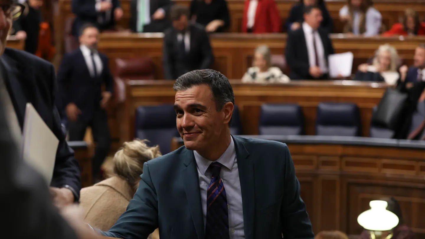Pedro Sánchez, en el Congreso de los Diputados Pedro Sánchez, en el Congreso de los Diputados