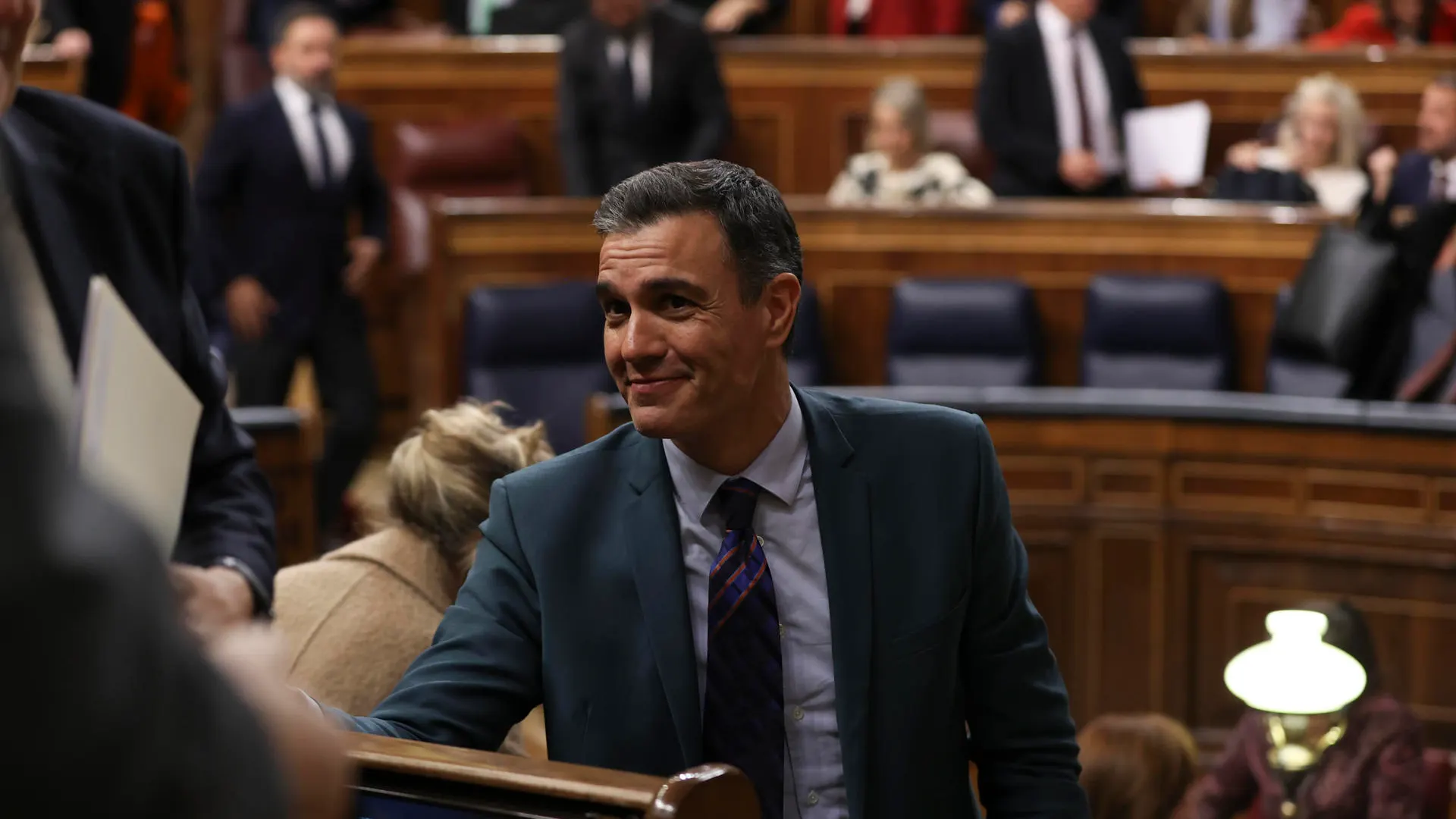 Pedro Sánchez, en el Congreso de los Diputados