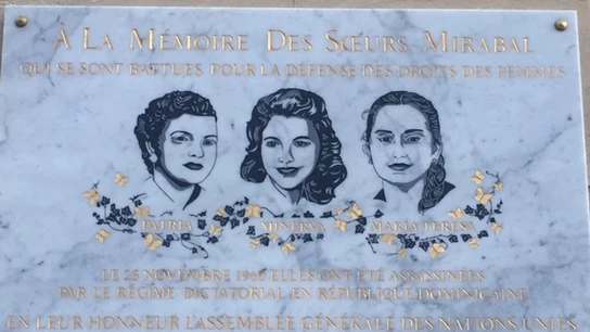 En memoria de las hermanas Mirabal En memoria de las hermanas Mirabal