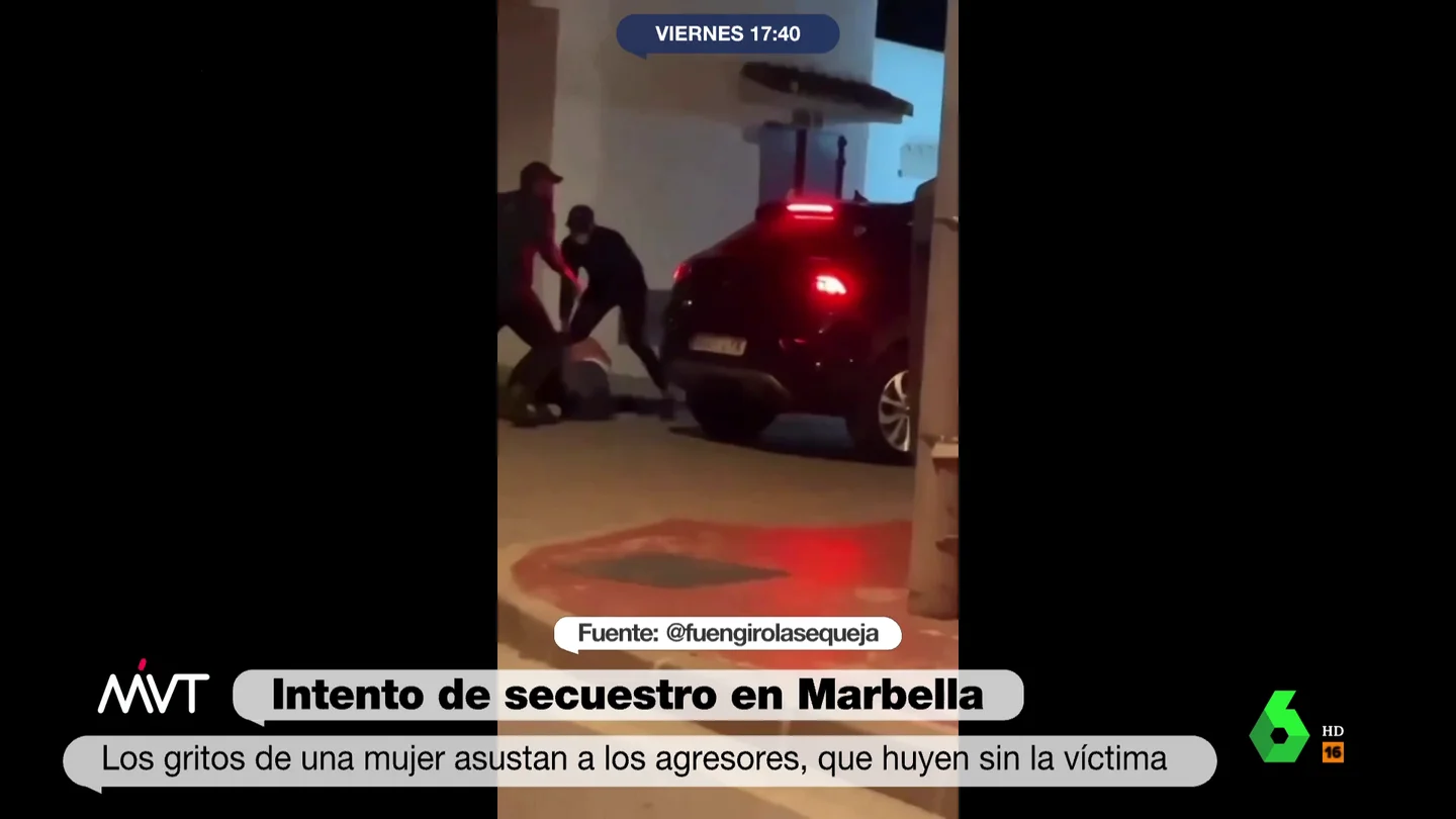 Intento de secuestro en Marbella frustrado por los gritos de una mujer Intento de secuestro en Marbella frustrado por los gritos de una mujer
