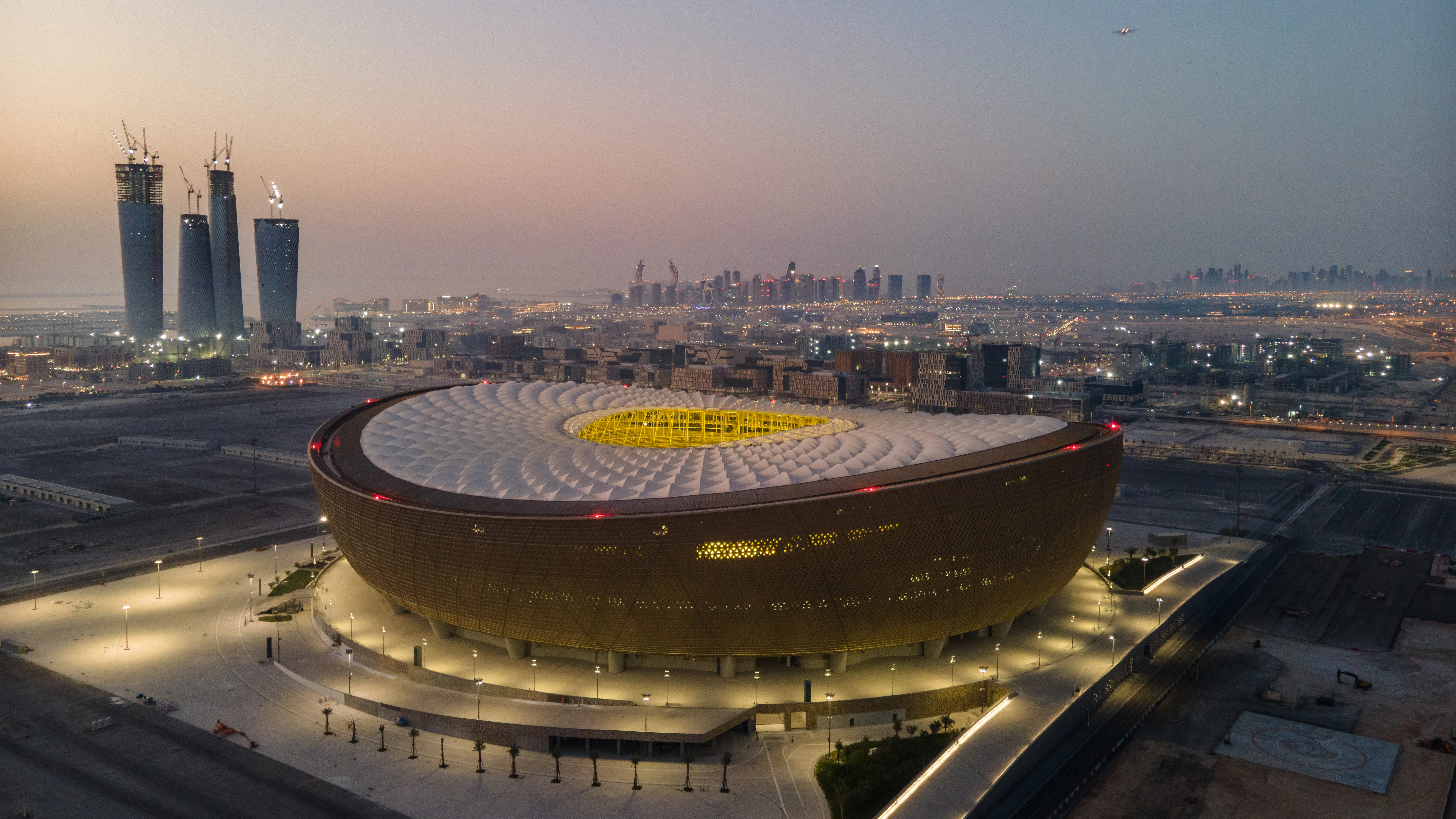 Estadio de Lusail, sede de la final del Mundial de Qatar