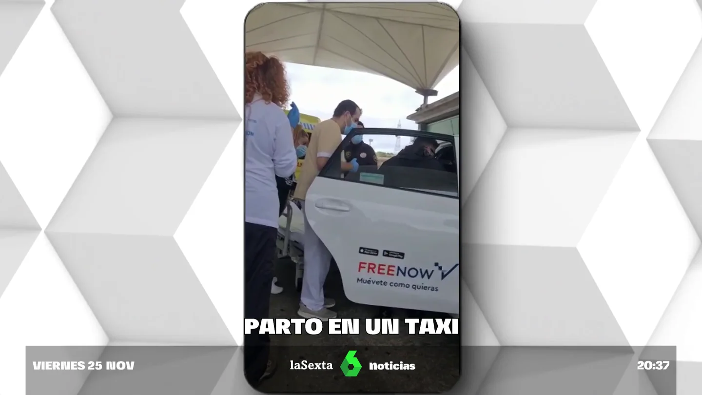 Una mujer da a luz en un taxi de camino a un hospital de Madrid Una mujer da a luz en un taxi de camino a un hospital de Madrid