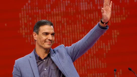 Pedro Sánchez en el Congreso de la Internacional Socialista Pedro Sánchez en el Congreso de la Internacional Socialista