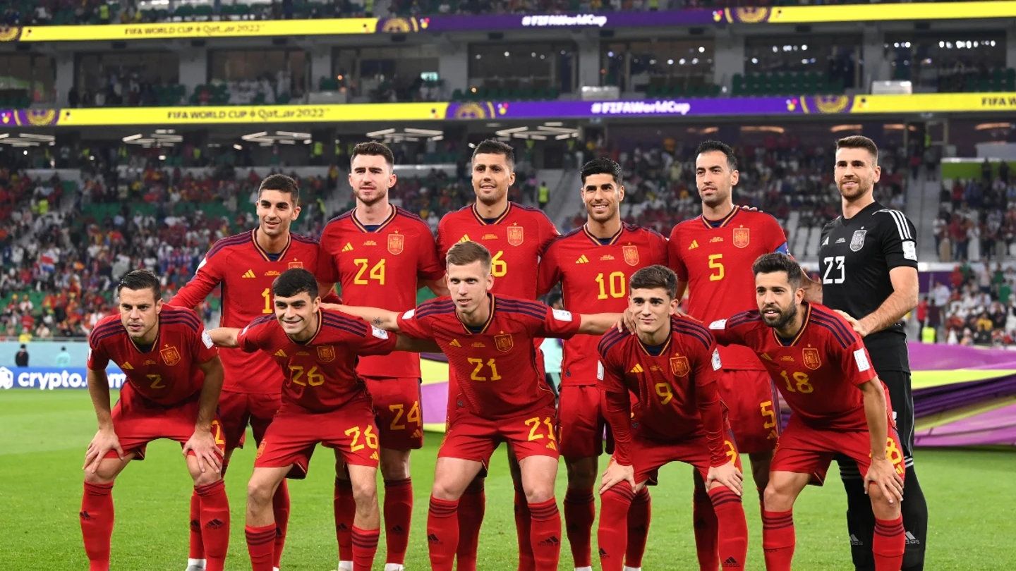 Alineación de España ante Costa Rica Alineación de España ante Costa Rica