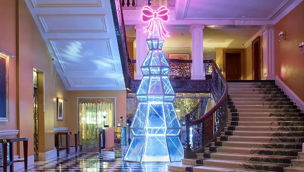 Árbol de Navidad del Hotel Claridge's de Londres
