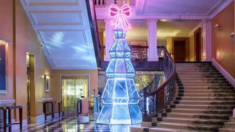 Árbol de Navidad del Hotel Claridge's de Londres