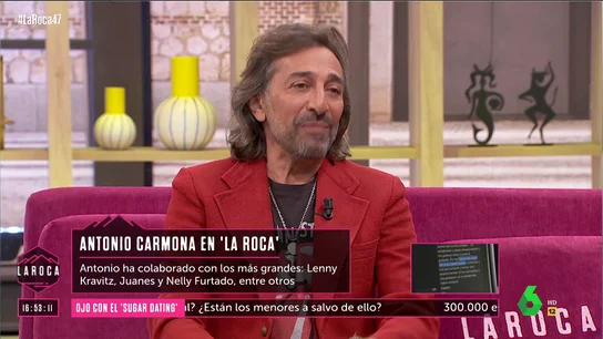 A. Carmona: "Le di un tema a Camarón, le hice la voz y al terminar empecé a vomitar" A. Carmona: "Le di un tema a Camarón, le hice la voz y al terminar empecé a vomitar"
