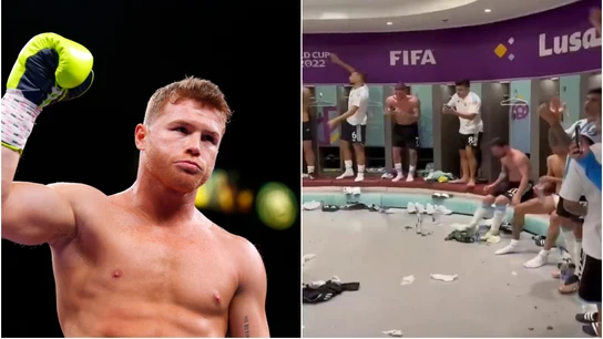 Canelo Álvarez y Leo Messi Canelo Álvarez y Leo Messi