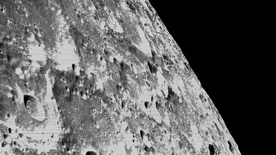 Así es la Luna de cerca: la nave Orion capta varias imágenes que muestran cómo es la superficie lunar