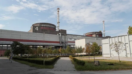 Imagen de archivo de la planta nuclear de Zaporiyia, en Ucrania. Imagen de archivo de la planta nuclear de Zaporiyia, en Ucrania.