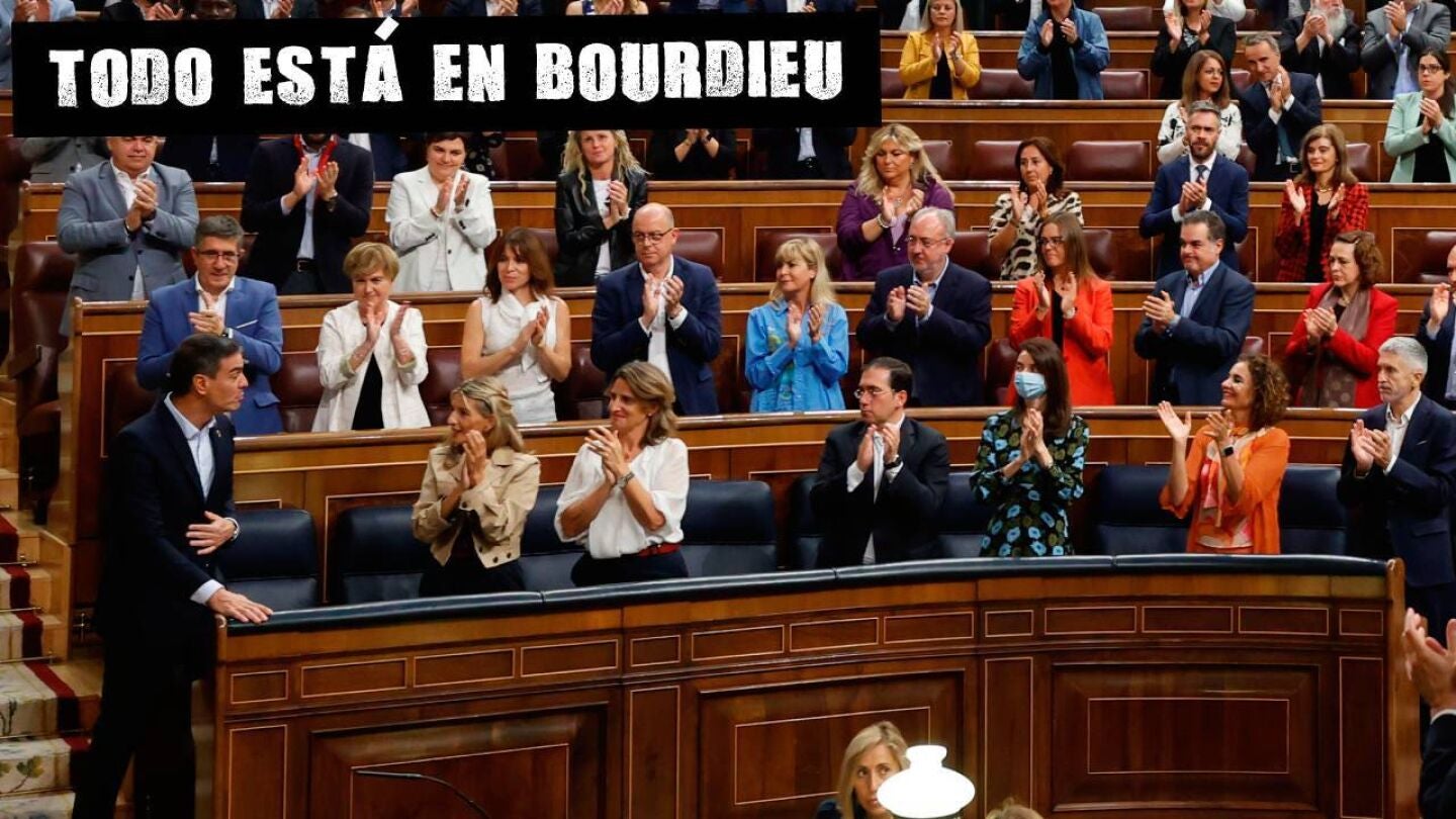 Aplausos a Pedro S&aacute;nchez tras la aprobaci&oacute;n de los presupuestos