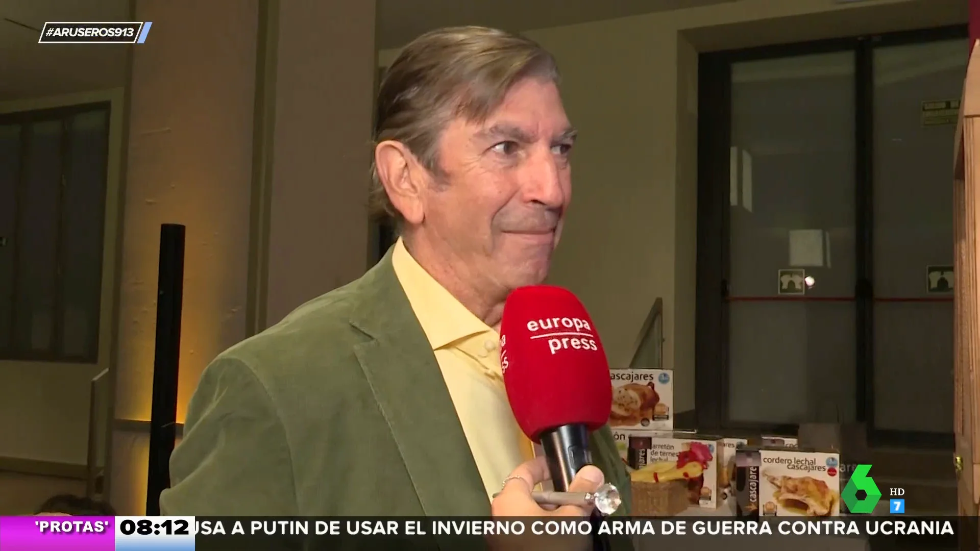 José Manuel Díaz-Patón, pareja de Ágatha Ruiz de la Prada: "La amo con la fuerza de los mares"