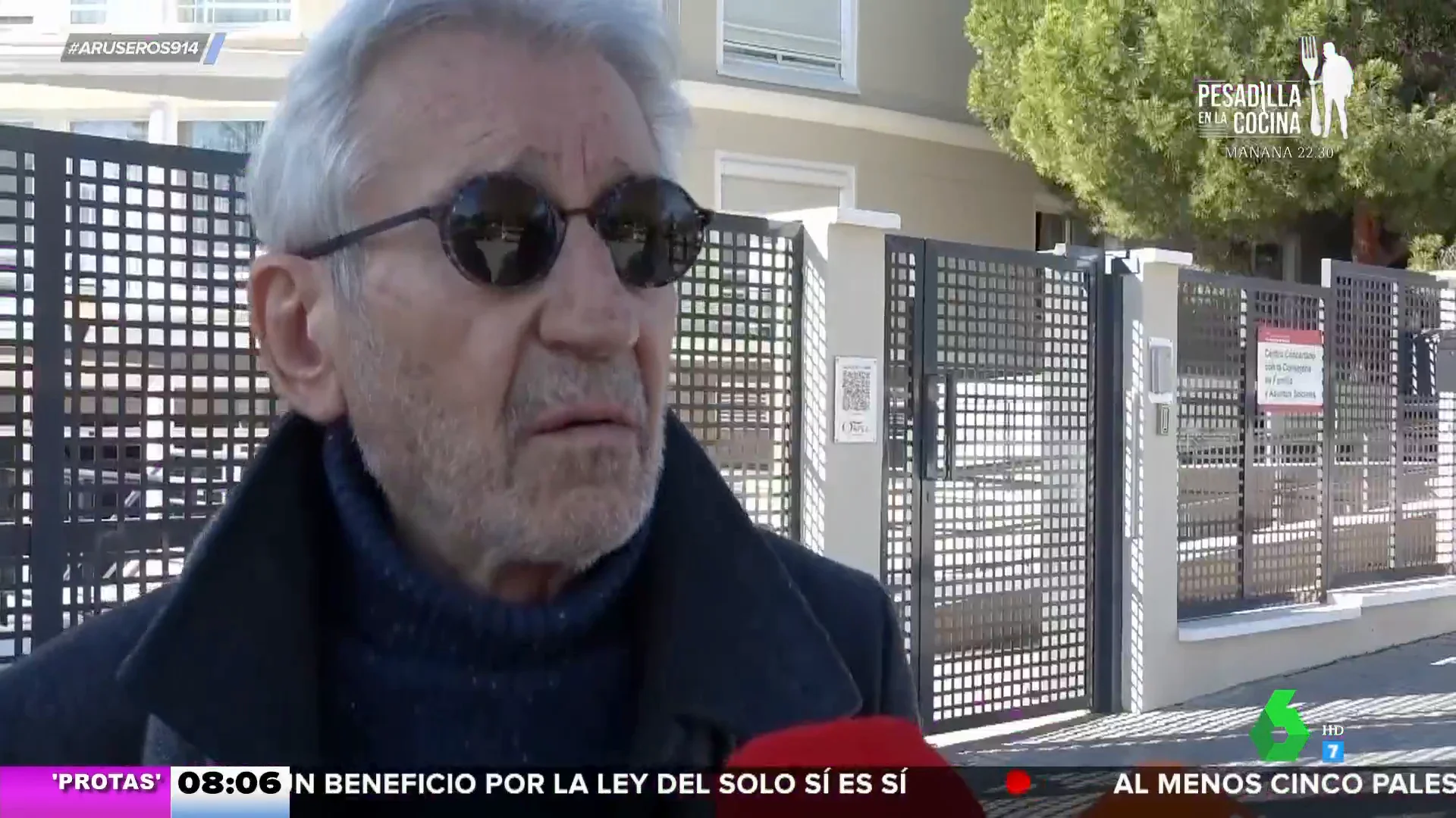 José Sacristán, tras visitar a Concha Velasco en su 83 cumpleaños: "Es la chica ye ye, no hay quien pueda con ella"