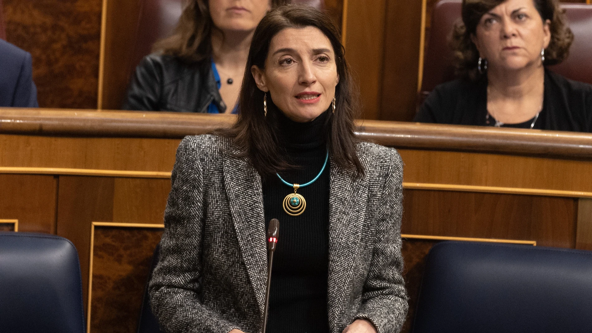 La ministra de Justicia, Pilar Llop, en el Congreso