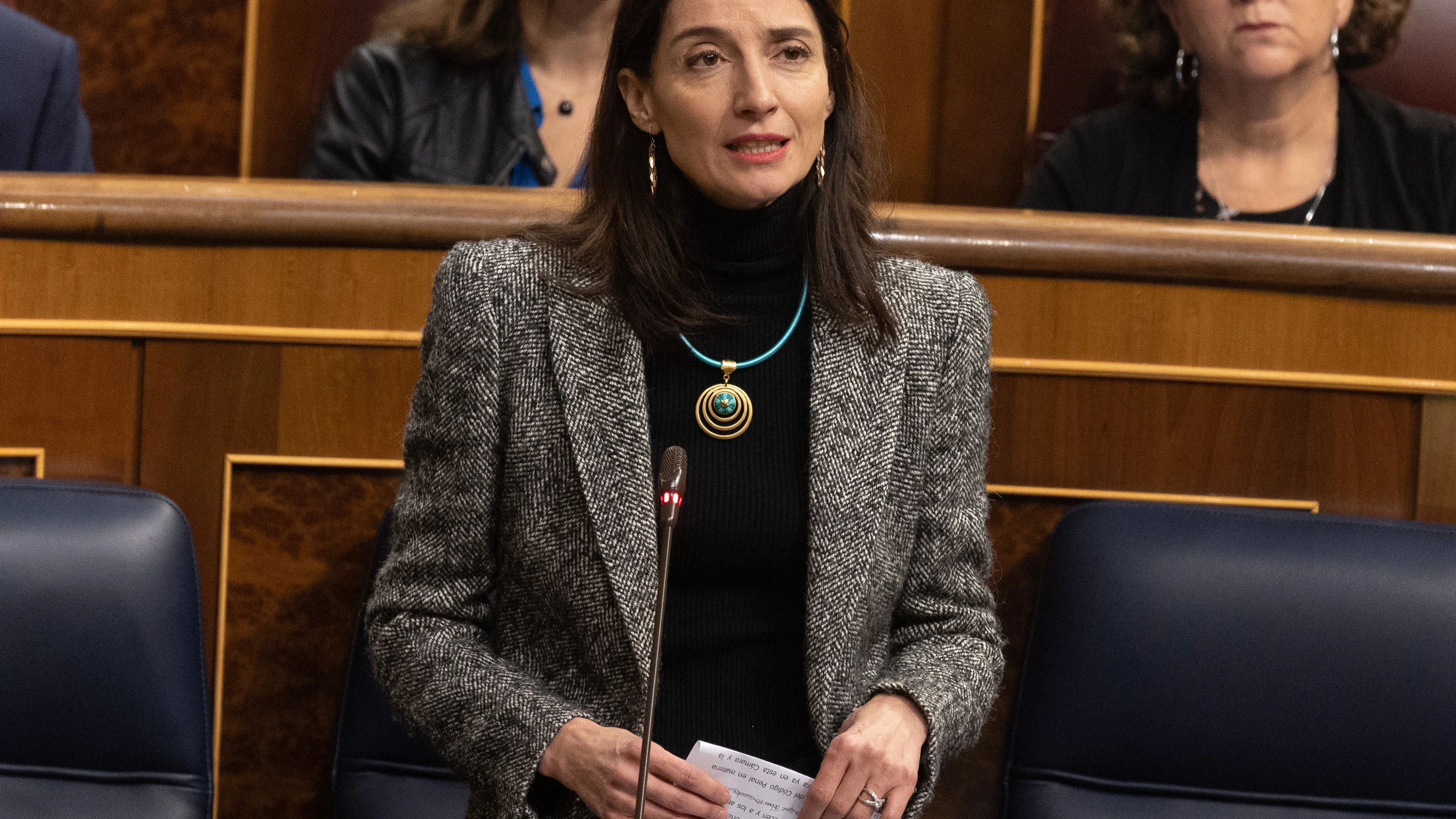 La ministra de Justicia, Pilar Llop, en el Congreso La ministra de Justicia, Pilar Llop, en el Congreso