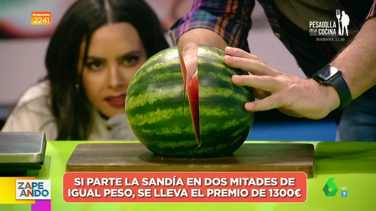 Un espectador, con el lío de Cristina Pedroche y Miki Nadal en la sandía millonaria: "Tenía que haber escogió a Valeria" Un espectador, con el lío de Cristina Pedroche y Miki Nadal en la sandía millonaria: "Tenía que haber escogió a Valeria"
