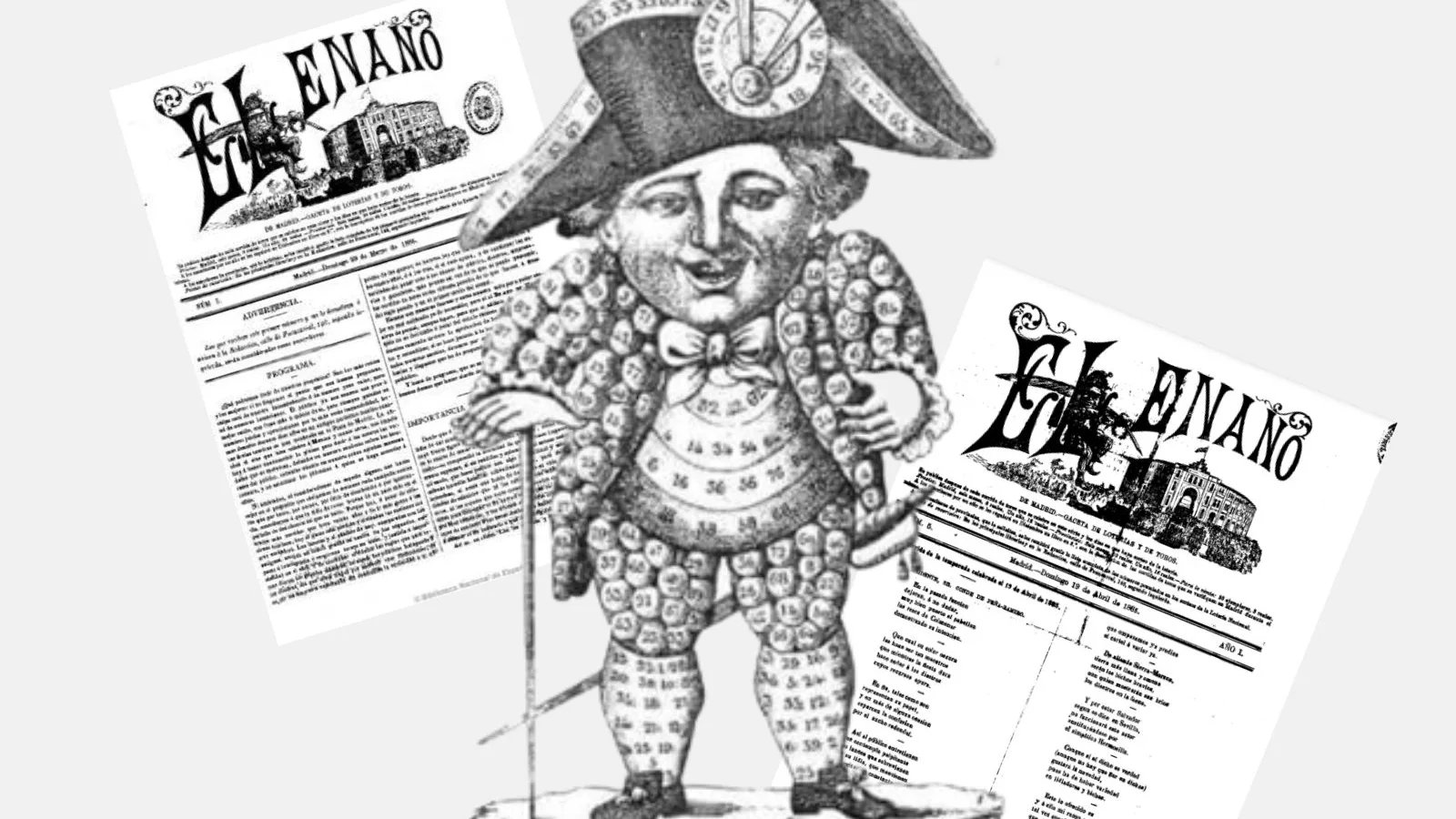 Quién fue realmente el Gordo de la Lotería de Navidad: el personaje que se esconde detrás del nombre
