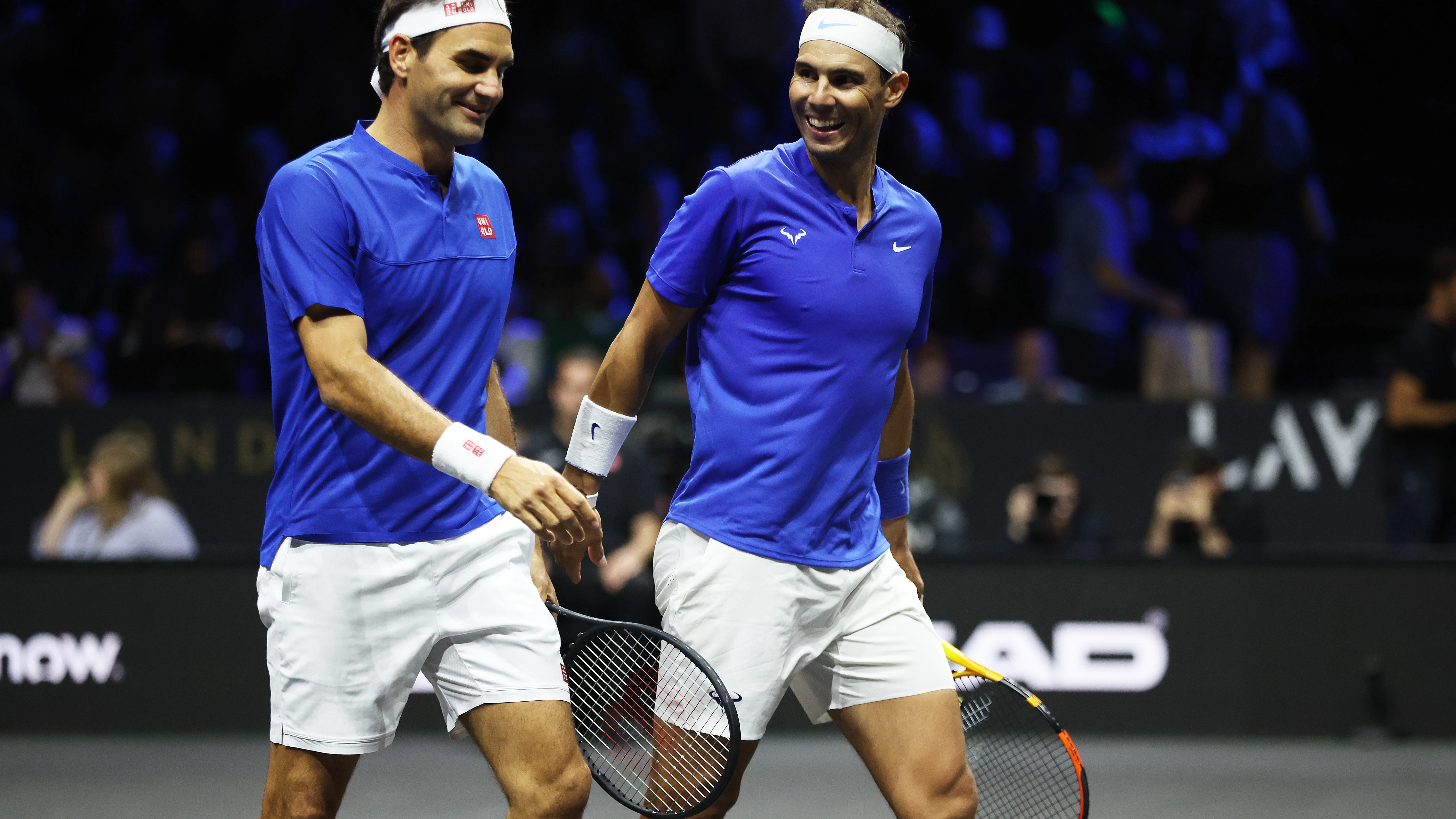 Rafa Nadal y Roger Federer