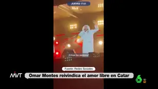La reacción de Iñaki López al oír a Omar Montes reivindicar el amor libre en Qatar: "Ahí está el hombre que trajo la democracia vestido de rey mago"