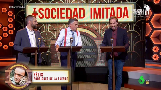 El improvisado 'duelo de imitaciones' entre Wyoming y Raúl Pérez para analizar el pacto del rey emérito con Hacienda El improvisado 'duelo de imitaciones' entre Wyoming y Raúl Pérez para analizar el pacto del rey emérito con Hacienda